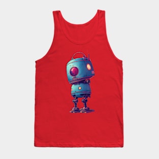 Cute robot Tank Top